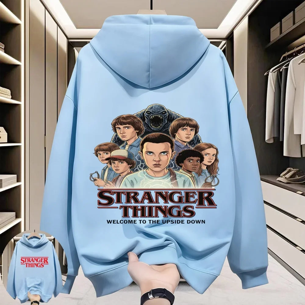 Hellfire Club Monster Matching Hoodie 2026 Stranger Things - Couples & Family Trendy Casual Printed Sweatshirt