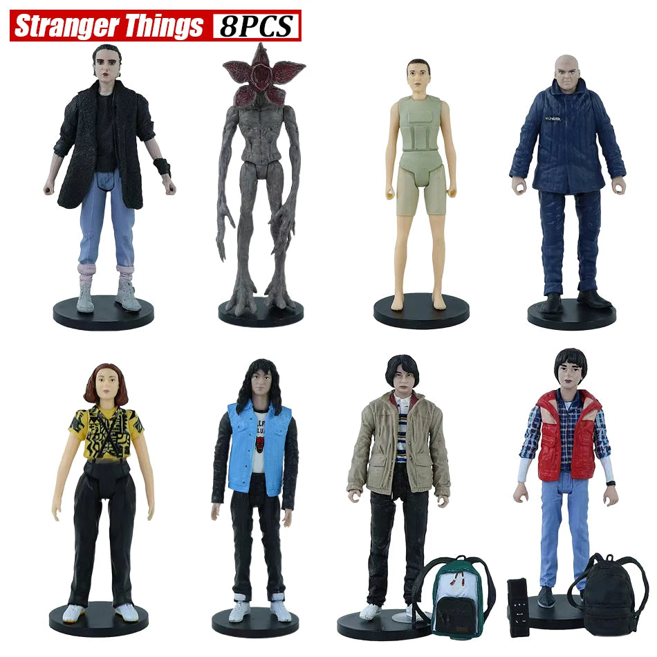 Genuine Stranger TV Peripherals Netflix Series Eleven Anime Peripheral Collectible Model Toys Figurines Ornaments Holiday Gifts