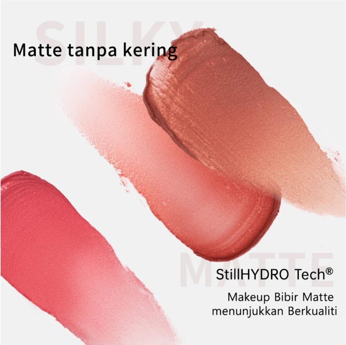 mooekiss Matte Lipstick Smooth Long Lasting 3g Multi-use for lips and cheeks Authentic Makeup Original