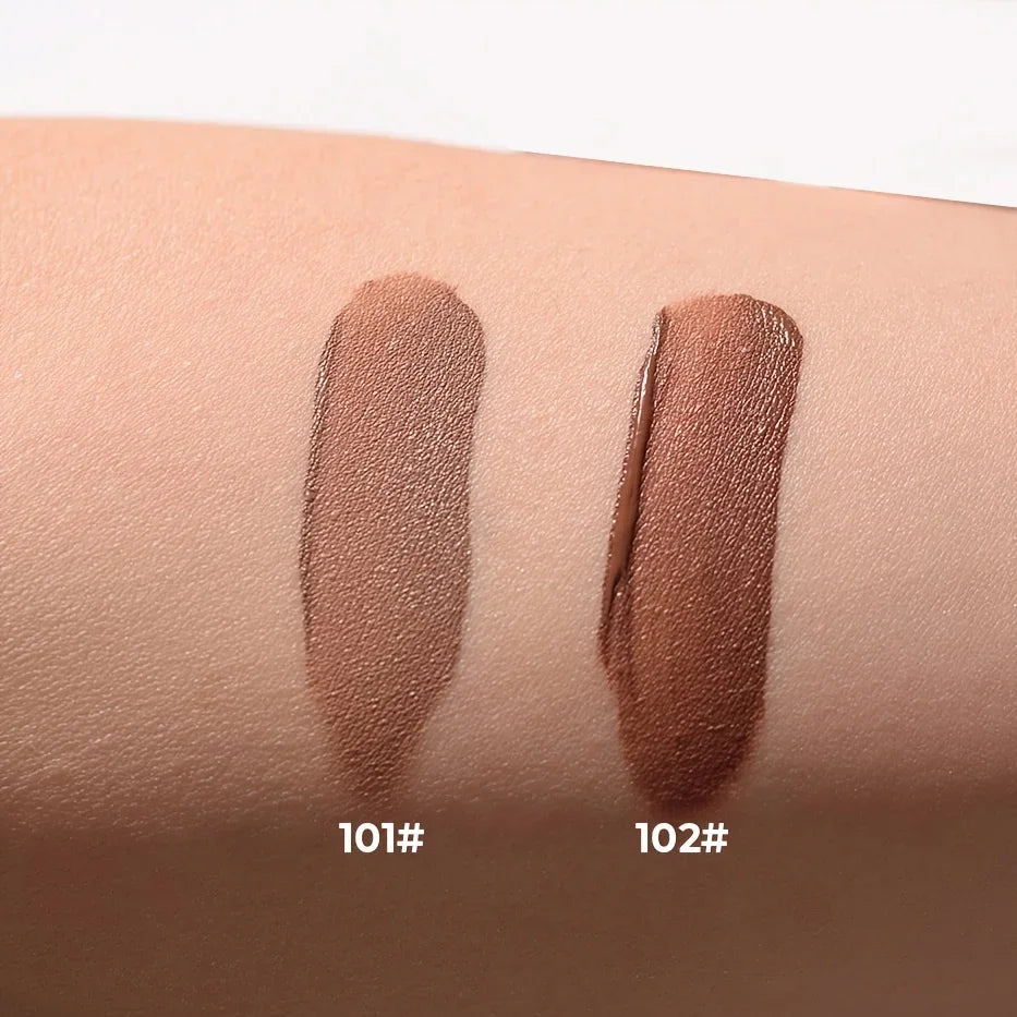 2 Colors Liquid Contour Cream, Long-Lasting Matte Effect, Silky And Waterproof Texture, Matte Effect, Face Bronzer, Face Makeup