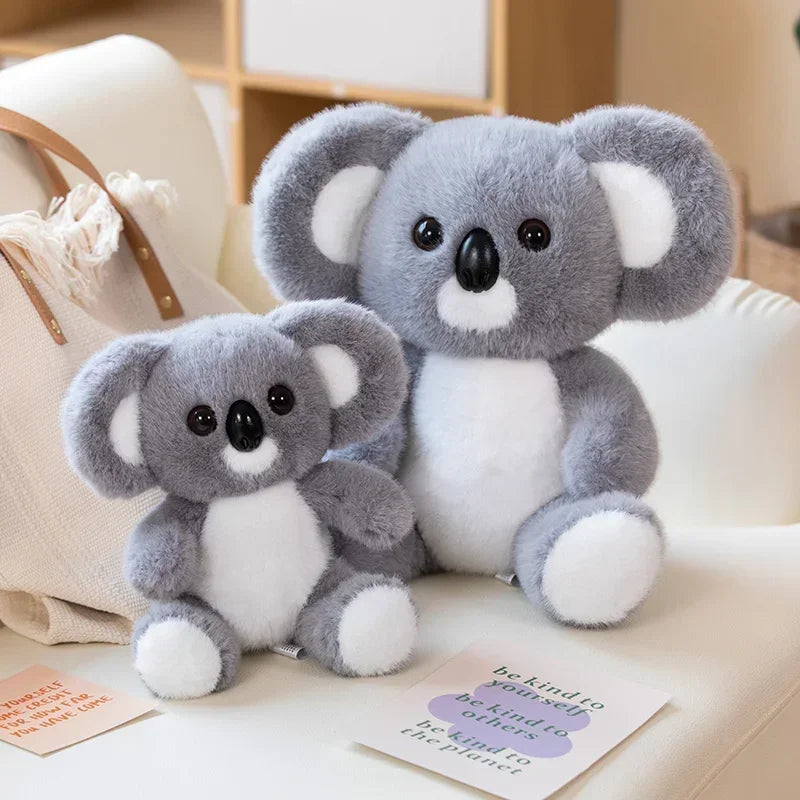 25/35CM Sitting Koalas Plush Toys Simulation Cute Australia Koala Stuffed Animal Soft Toys For Christmas Gifts