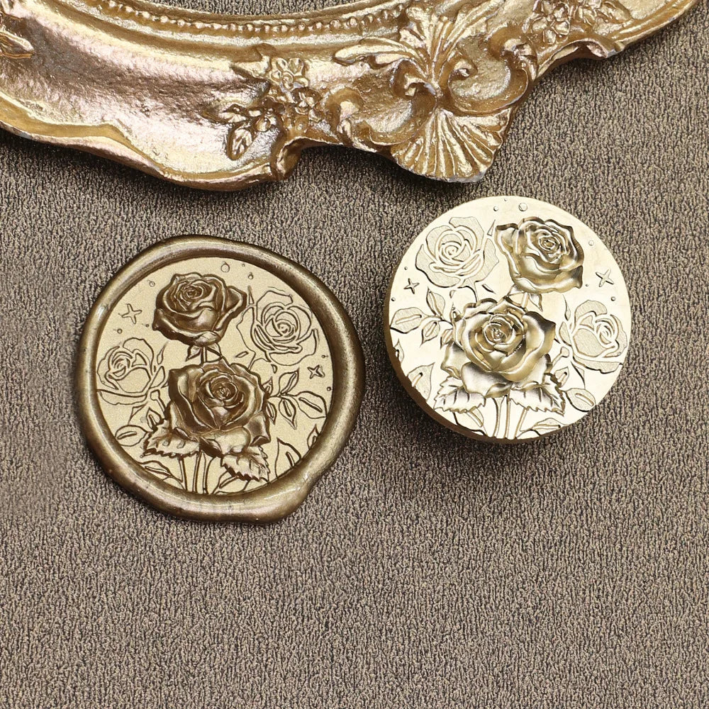 3D Embossed Wax Seal Stamp Bow/Confession/Valentine's Day Animal For A Copper Head Envelopes Wedding Invitations Scrapbooking