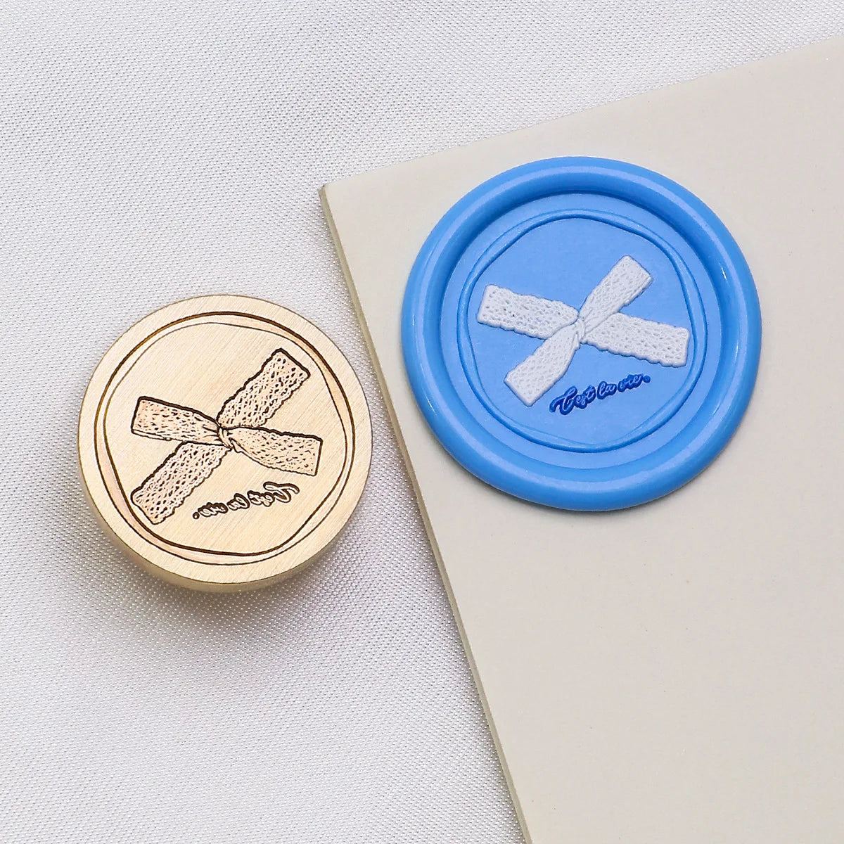 3D Embossed Wax Seal Stamp Bow/Confession/Valentine's Day Animal For A Copper Head Envelopes Wedding Invitations Scrapbooking