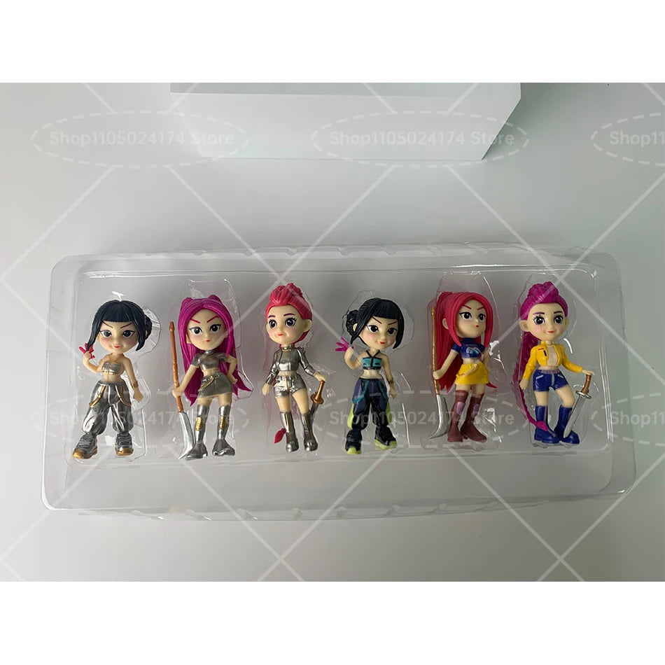 2026NEW Kpop Devil Hunter Rumi Zoe Mira anime colección de personajes de cloruro de polivinílico baratijas de escritorio regalo