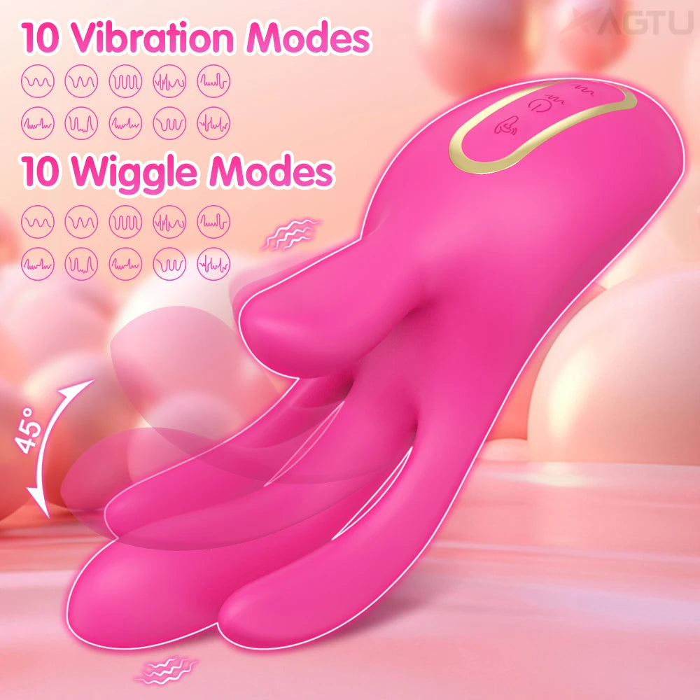Kato Eagle God G Finger Vibrator for Women Wiggle Finger Shaker Vibrators G-Spot Vagina Clitoris Stimulator Female Masturbation