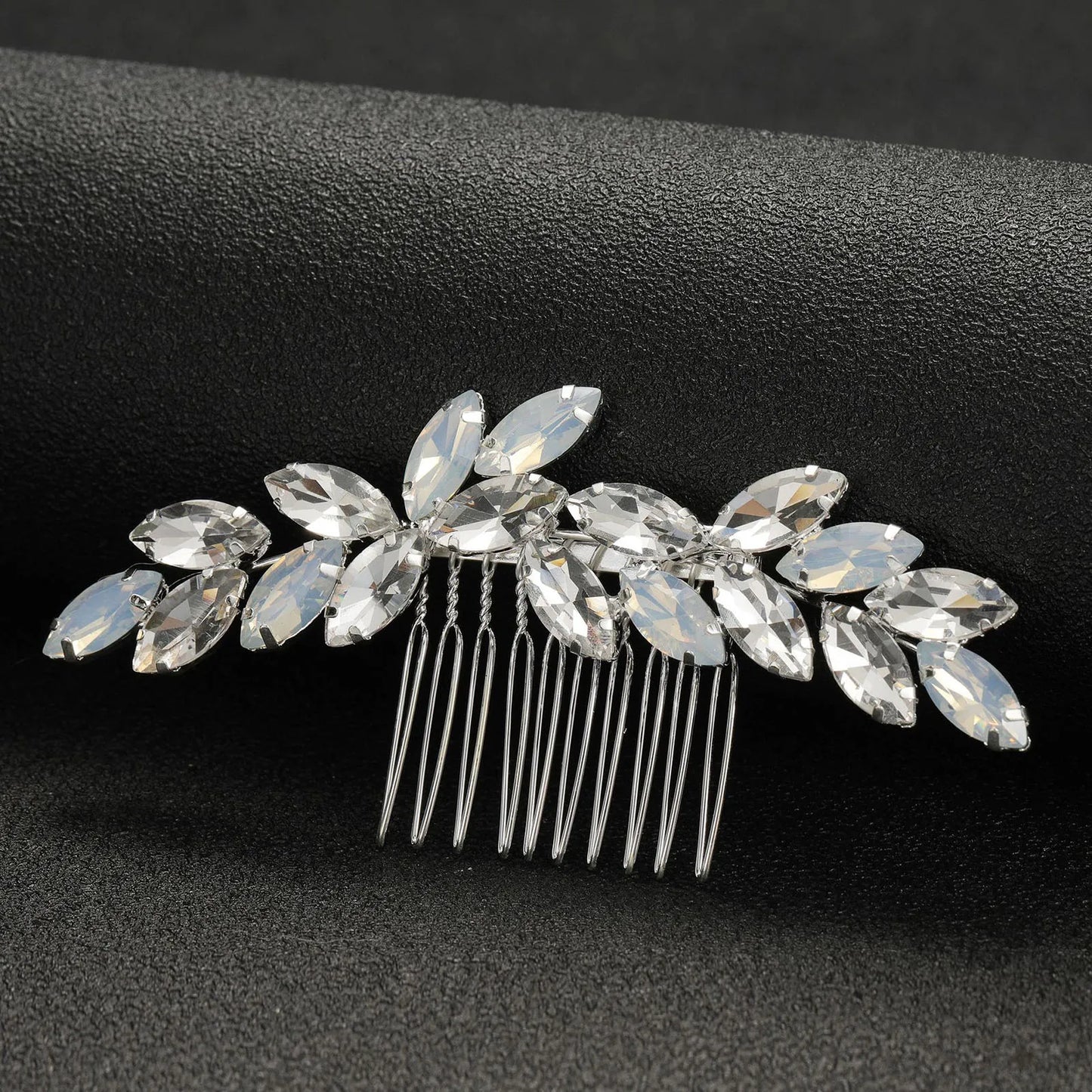 Wedding Hair Combs Hairpins Clips for Bride Women Girls Hair Jewelry Accessories Bling Rhinestone Headpiece Hair Styling Jewelry