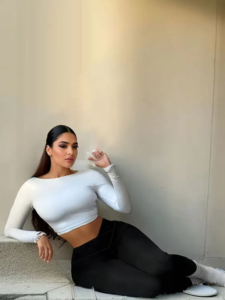 V-Waist Fashion Yoga Clothing New High Rise Slim Fitting Yoga Pants Womens Fitness Soft And Glutinous Stretch Sports Trousers