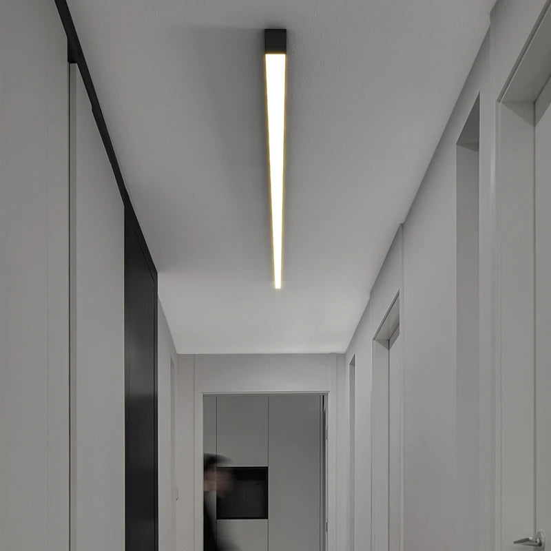 Modern Strip LED Ceiling Lights Living Room Kitchen Office Intelligent Lighting Corridor Porch Indoor Home Lighting