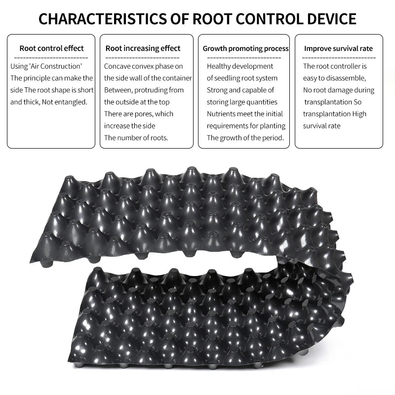 Pruning Nursery  Trainer Fast Root Growth Garden Tree Bonsai Transplant Tool - Root Control Container for Plant Health