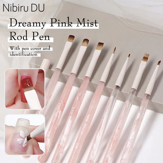 Nail Glue Phototherapy Pen Multiple Models Multifunctional Nail Art Painting Drawing Brush Manicure Professionnel Brushes Tool