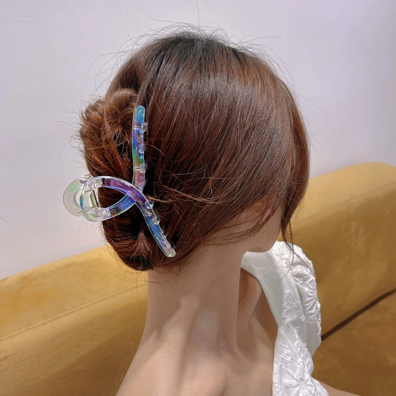 2023 Elegant Hair Claws Clip Vintage Irregular Hair Clips Barrettes Hairpins For Women Hair Accessories Set Hair Clamps Headwear