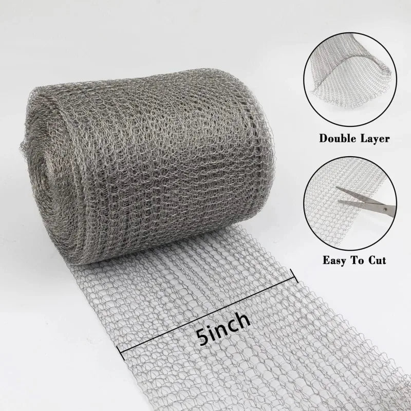3/30M Anti-mouse Stainles Steel Mesh Repeller snail Squirrel Outdoor AnimalSignal Shielding Hole Fill Pest Protection Netting