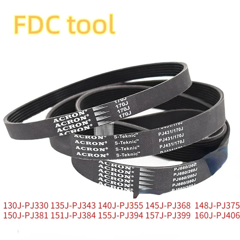 VEGA 150J PJ381 3 4  5  6  7  8 Ribs For DIY RC Model Motor Transmission Timing Belt