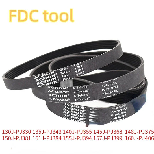 VEGA 150J PJ381 3 4  5  6  7  8 Ribs For DIY RC Model Motor Transmission Timing Belt