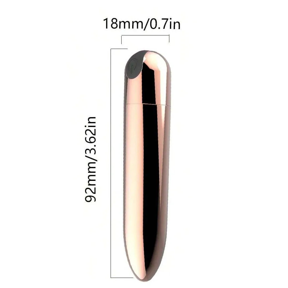 Mini 10 Vibration frequency Vibrator USB Rechargeable Waterproof Magic Massage silent vibrator body massager for Women