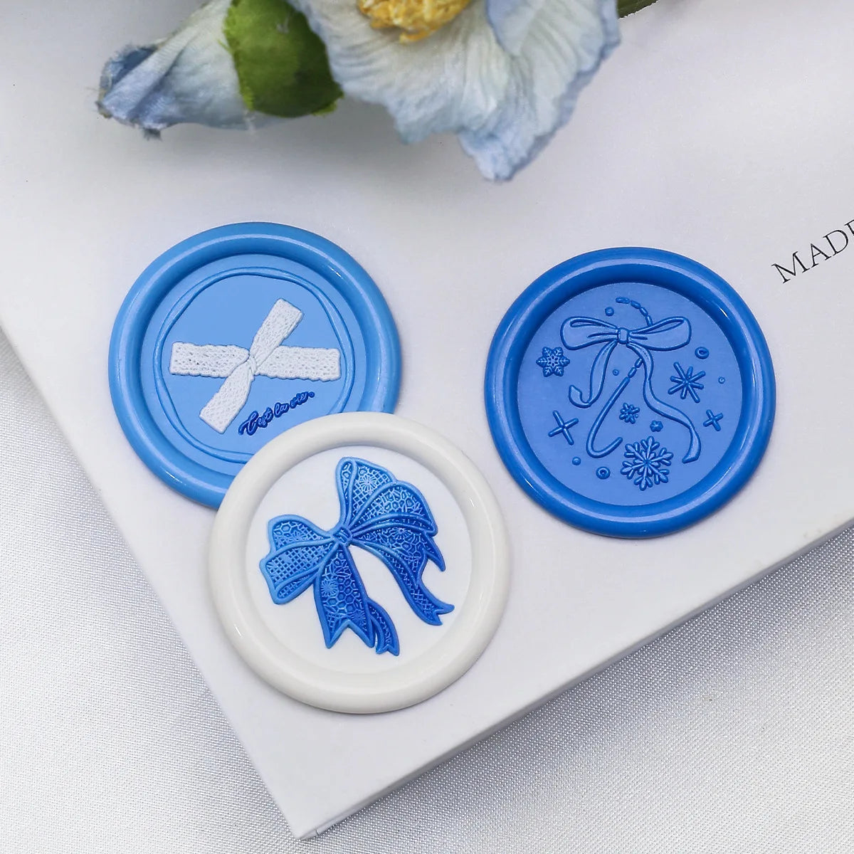 3D Embossed Wax Seal Stamp Bow/Confession/Valentine's Day Animal For A Copper Head Envelopes Wedding Invitations Scrapbooking