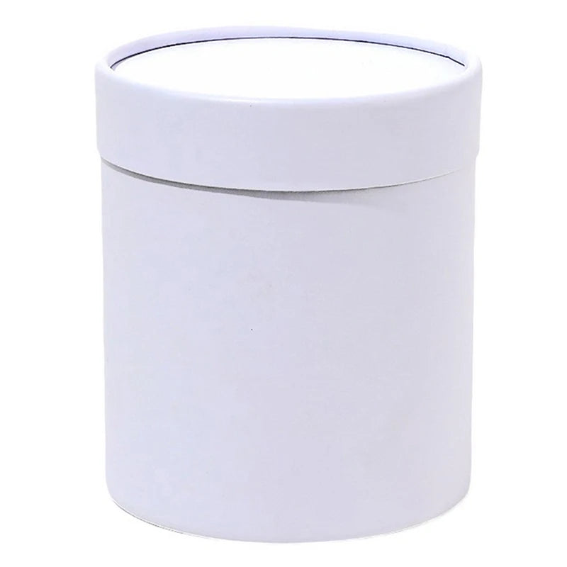 Flower Box 12cm Round Cardboard Gift Boxes Wedding Party Rose Flower Packaging Decoration Valentine's Day Gifts Supplies