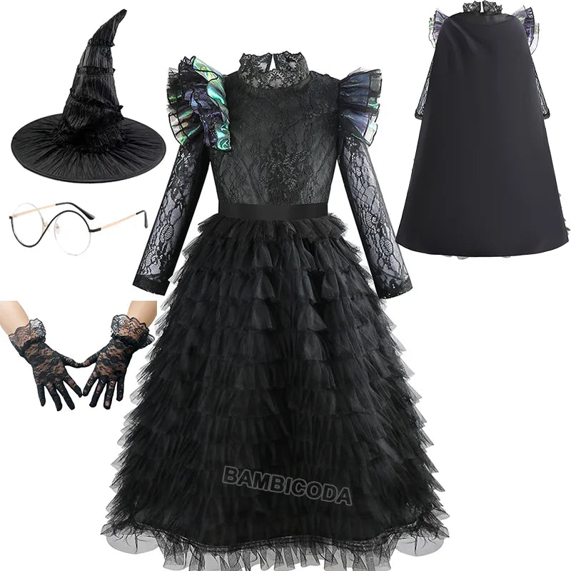 The--Wicked Glinda Elphaba Cosplay Costume Glinda Pink Princess Dress Costume For Girl Party Cosplay Movie Party Witch Clothing