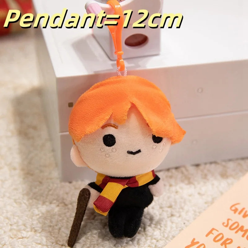 22cm Harry Potter Doll Ron Dumbledore Hagrid Malfoy Lord Voldemort Plushies Stuffed Anime Bag Pendant Collect Plush Toy Gifts