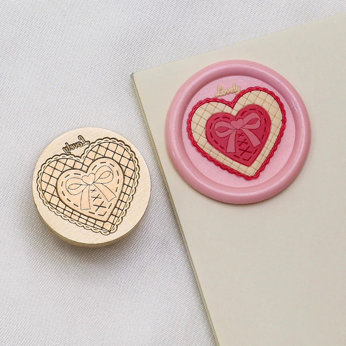 3D Embossed Wax Seal Stamp Bow/Confession/Valentine's Day Animal For A Copper Head Envelopes Wedding Invitations Scrapbooking