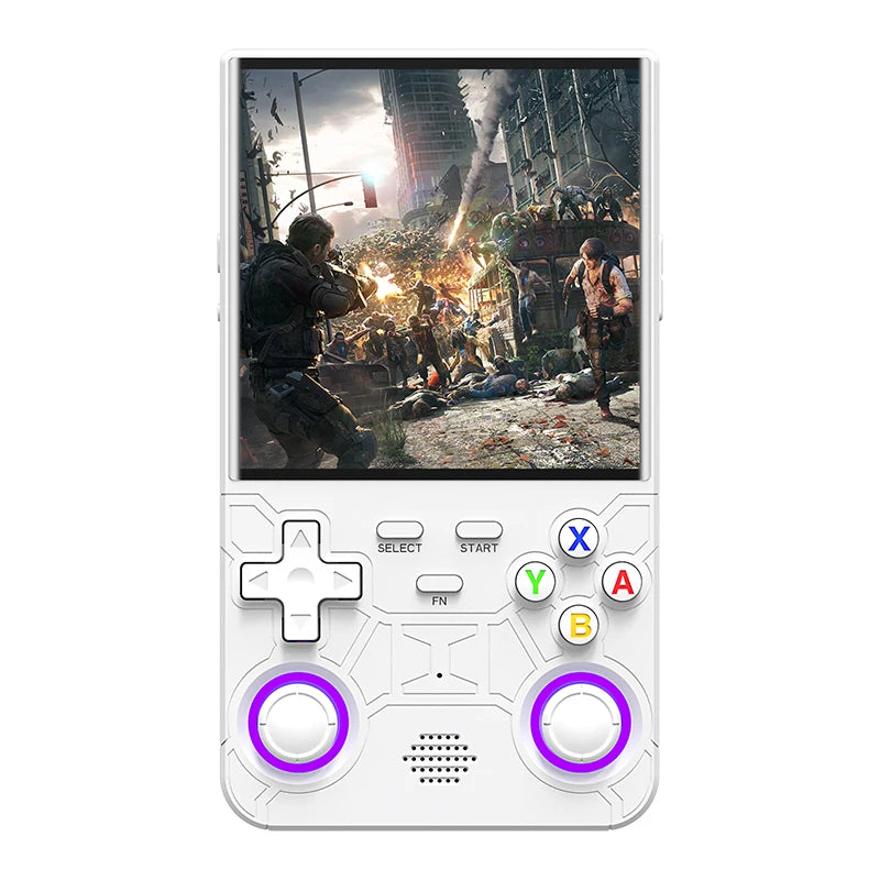 R36 ultra retro handheld video game console open source Linux system 4.0-inch IPS screen portable handheld game console