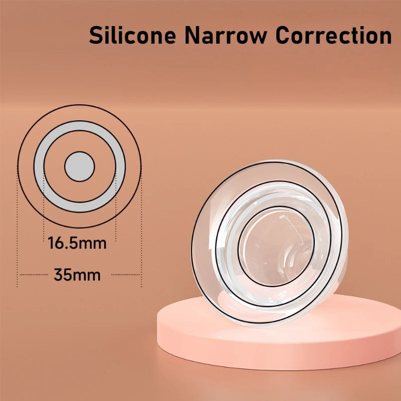 2PCS Silicone Nipple Correction Niplette Welnove Nipples Shield Sucker Corrector Flat Inverted Nipple Correctores Nipples Suck