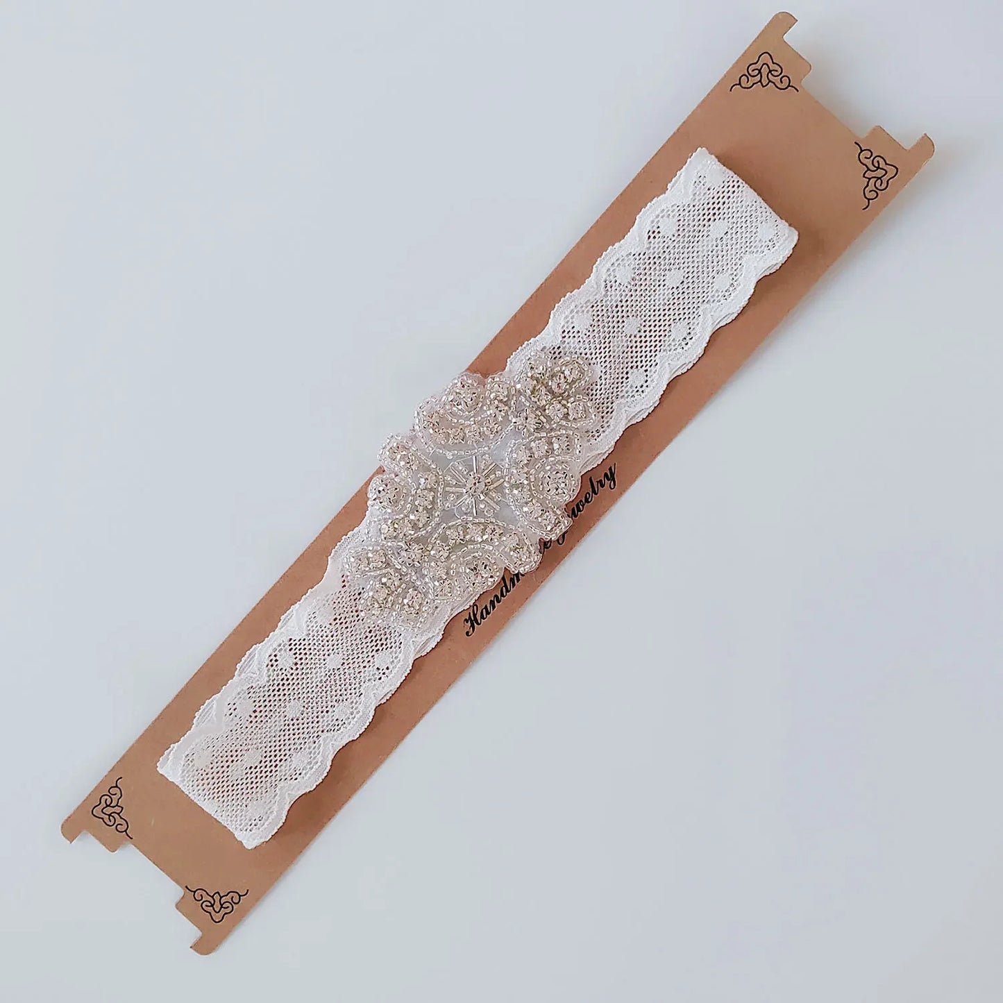 New Wedding Garter Rhinestone  White Sexy Garters Thigh Ring Bridal Leg Garte Gift For Women Female Bride