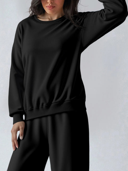 Oversized Sweatshirt for Women Modern Silhouette Loose Casual Top