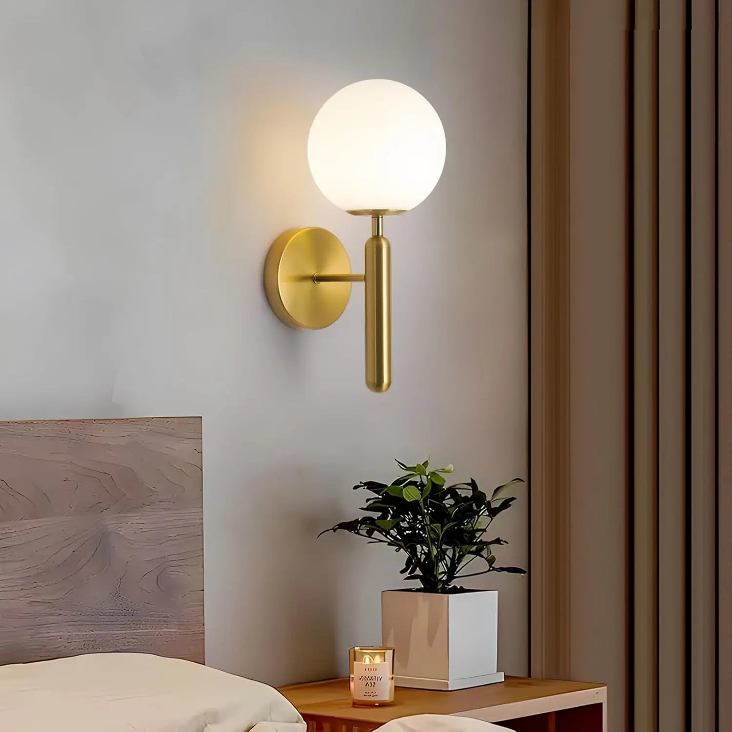 Modern Indoor Wall Light Lamp Suitable For Bedroom Bedside Living Room Home Decor Light Fixture