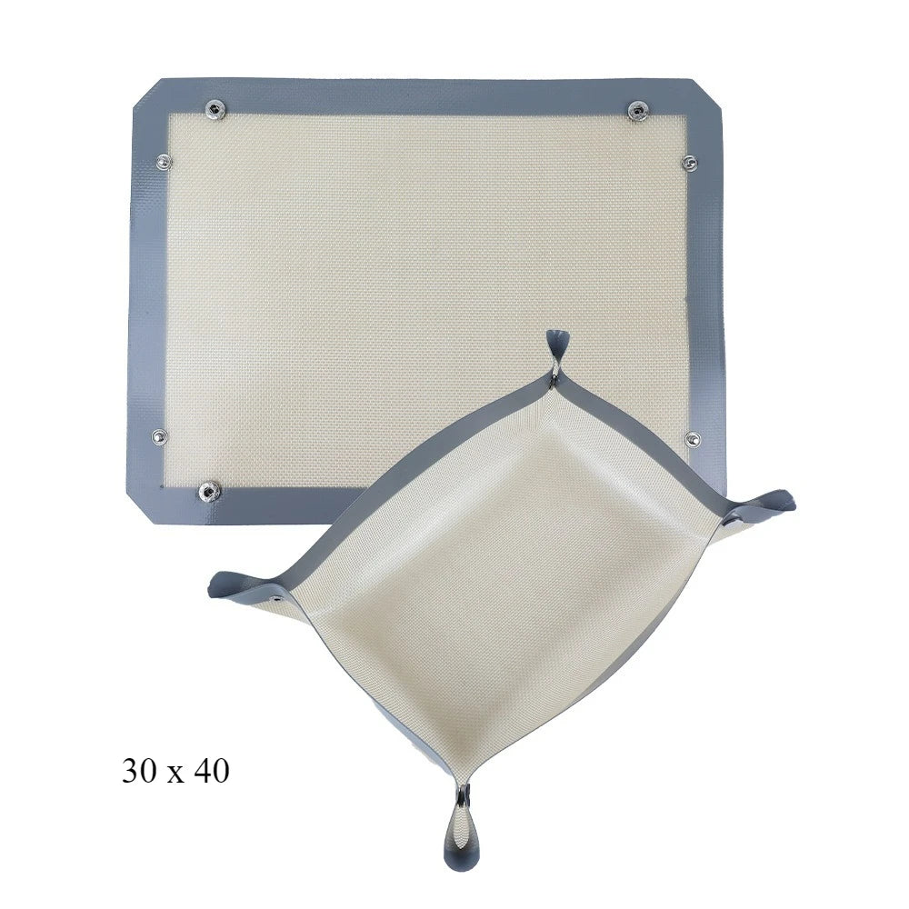 Silicone Baking Mats Cookie Sheet& Reusable Oven Baking Sheet for Making Macaroons,Cookies Non-Stick Mats for Baking,Easy Clean