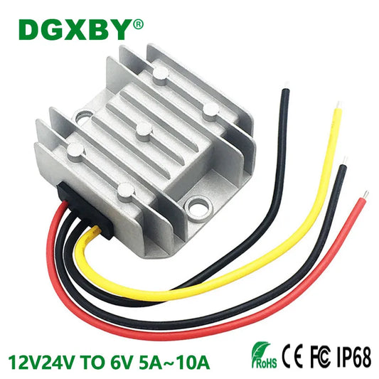 12V24V to 6V 5A 8A 10A DC step-down power module 9V-40V step-down 6V vehicle power supply DC-DC converter CE certification