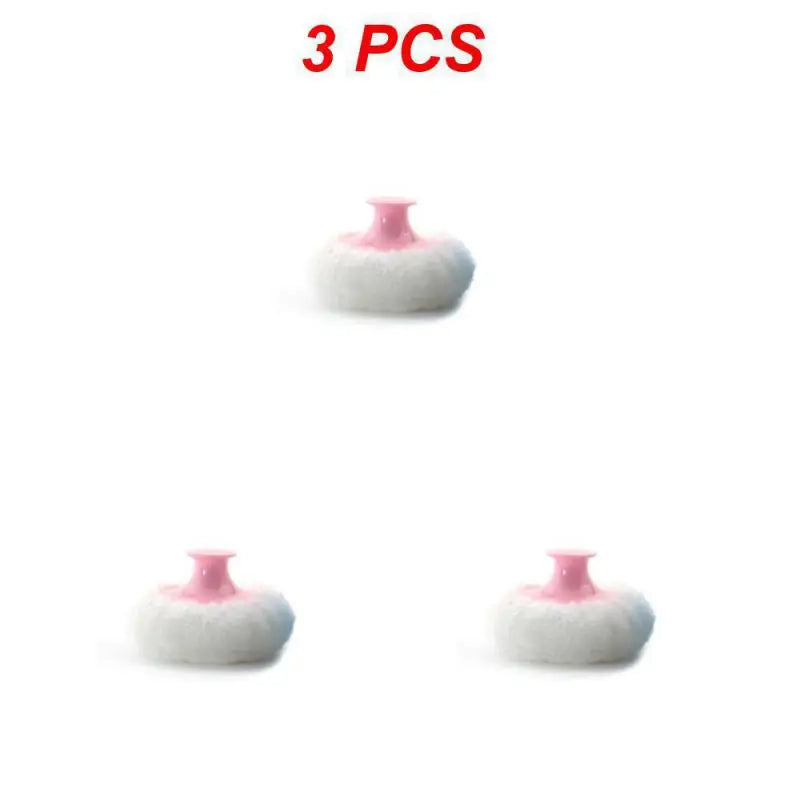 1/3/5PCS Soft Body Baby Face Comfortable Perfect Sponge Infant Puff Cosmetic Bath Puff  Box Powder Case Talcum Women Makeup Puff