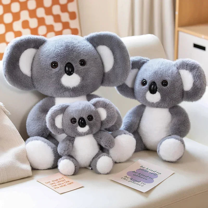 25/35CM Sitting Koalas Plush Toys Simulation Cute Australia Koala Stuffed Animal Soft Toys For Christmas Gifts