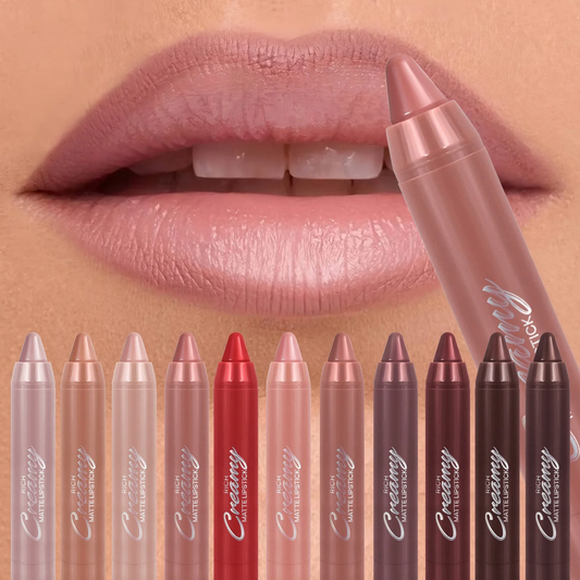 Multiple Colors Matte Lip Liner, Use As Lip Liner and Lipstick, Easy To Accurately Apply, Waterproof Long-lasting Non-stick