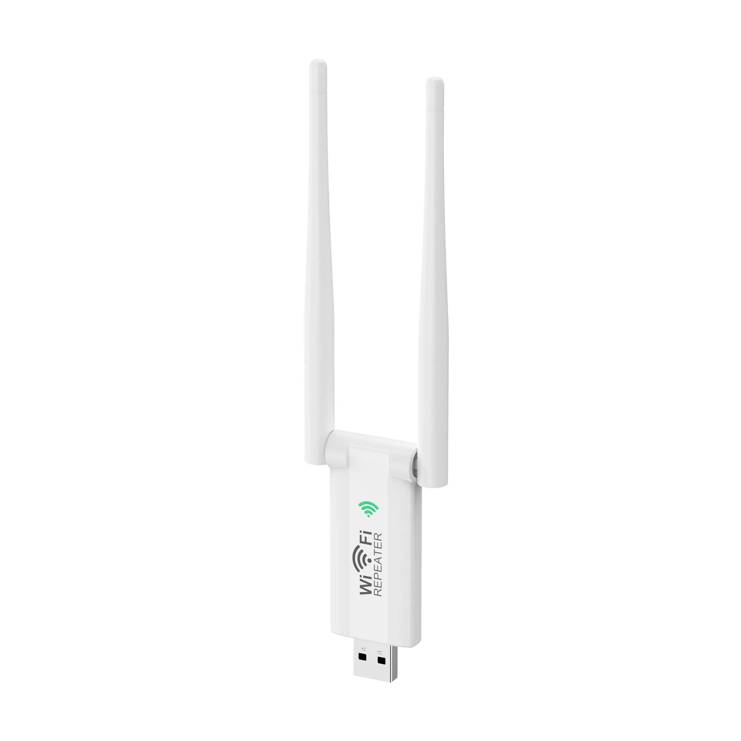USB 2.4G 300Mbps Wireless WiFi Repeater Extender Router Wi-Fi Signal Amplifier Booster Long Range Network Card Adapter for PC