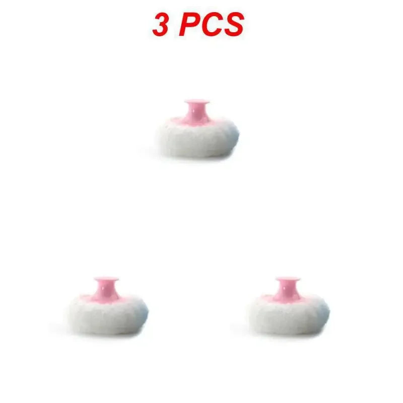 1/3/5PCS Soft Body Baby Face Comfortable Perfect Sponge Infant Puff Cosmetic Bath Puff  Box Powder Case Talcum Women Makeup Puff