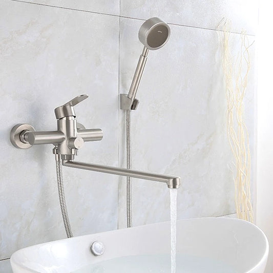 Wall-mounted Shower Head Bathtub Triple Shower Faucet Shower Set 304 Stainless Steel Mixer Tap Bathroom Accessories