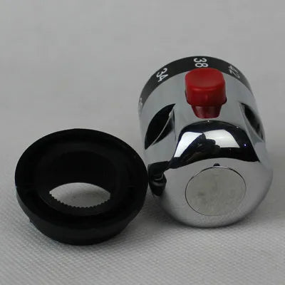 Brass Intelligent Thermostatic Shower Faucet Concealed Hot and Cold Water Mixing Valve Temperature Control Valve  Chrome Plated