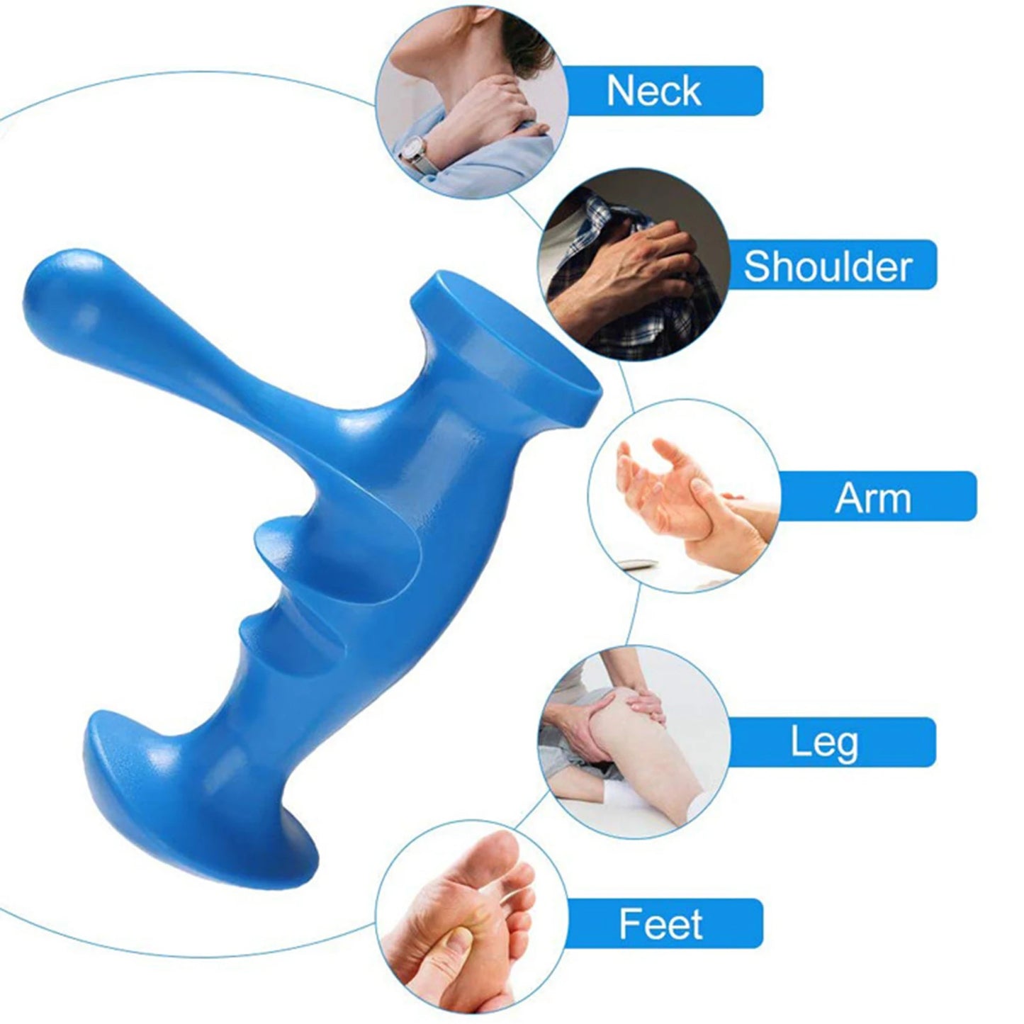 1/3pcs Thumb Massager Acupressure Trigger Point Massage Tool for Muscle Pain Relief and Hand Therapy