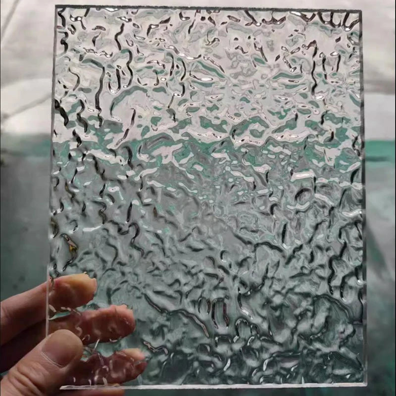 Thick / Wide / Fine Stripe Transparent Acrylic Stripe Plate Wave Plate Decorative Plate Room Decoration Cabinet Door Processing