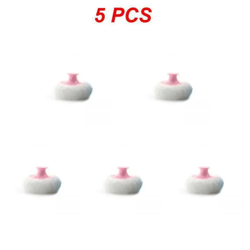 1/3/5PCS Soft Body Baby Face Comfortable Perfect Sponge Infant Puff Cosmetic Bath Puff  Box Powder Case Talcum Women Makeup Puff