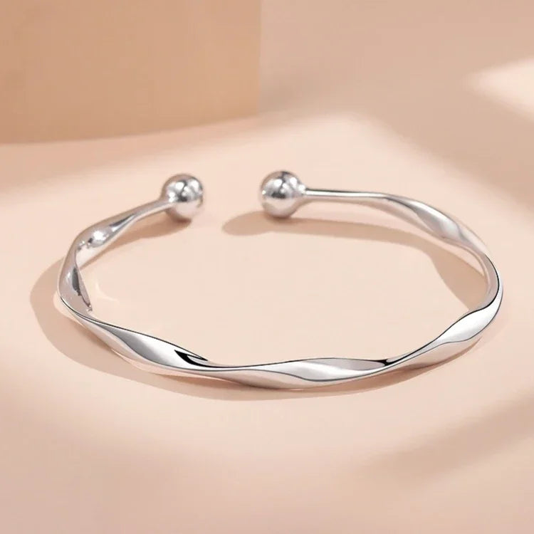 4Pcs/Set Fashion Snake Green Gemstone Bangle Rhinestone Full Metal Bracelet For Women Birthday Party Christmas Gift Jewerly