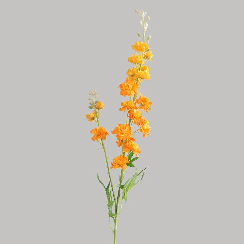 YeeNanee 32" Long Delphinium Artificial Flowers White Larkspur Silk Flowers Bulk for Tall Vase Wedding Arrangements Home Decor