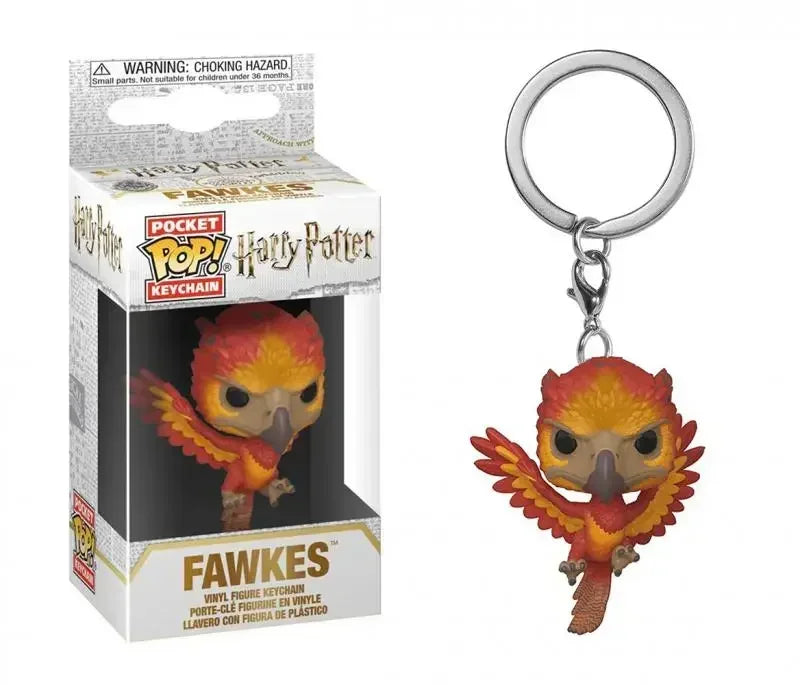 Funko Pocket Keychain Toy Hermione Granger Dobby Dumbledore Malfoy Ginny Ron Hedwig Snape Voldemort Luna Pocket Pop Key Ring Toy