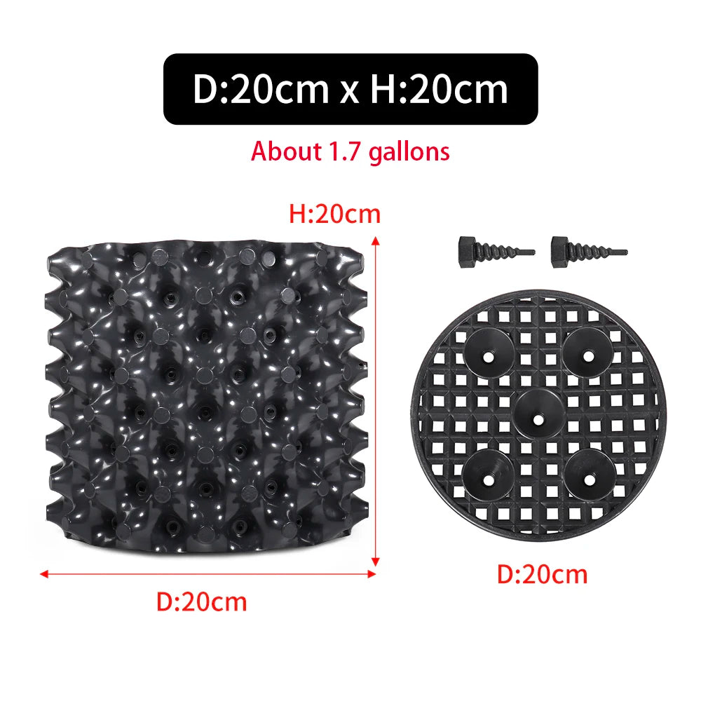 Pruning Nursery  Trainer Fast Root Growth Garden Tree Bonsai Transplant Tool - Root Control Container for Plant Health