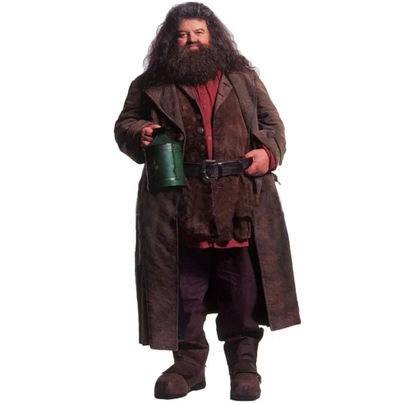 New Harryy Potter Film and Television Hagrid Cosplay Costume Holiday Party Hogwarts Professor Holiday Party Suit