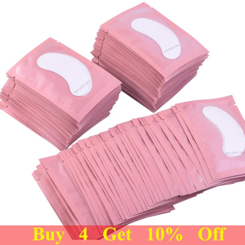50/100pairs  eyelashes fake lashes stickers lash extension supplies patches for building eyelid eye patches  extension under