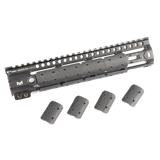 12PCS Tactical Nylon M-LOK Rail Type 2 Covers Non-Slip Hand Guard for Airsoft Toy Gun Accessories BCM AR AR15 M4