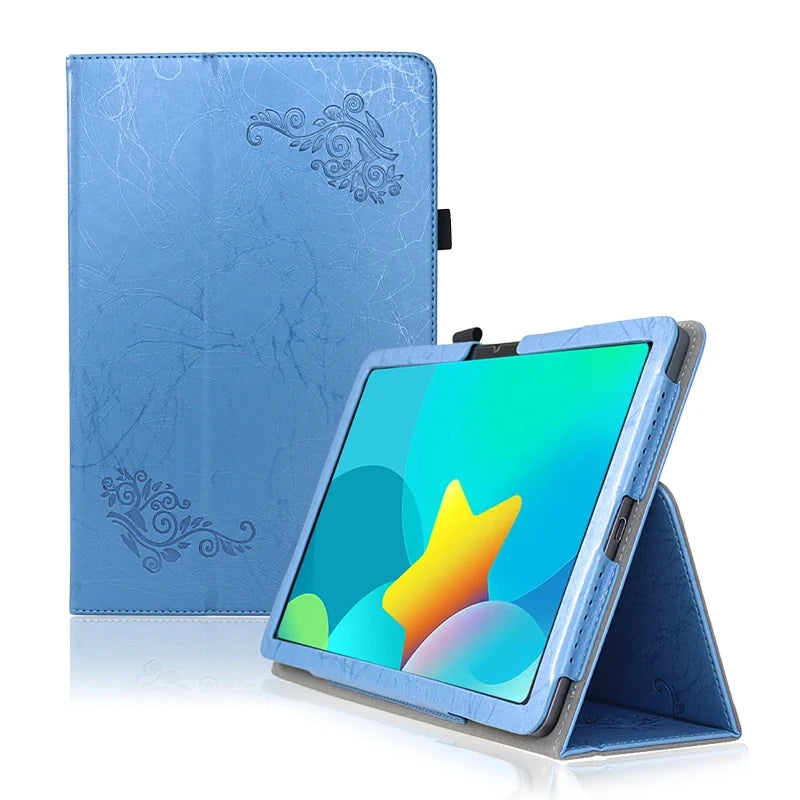 Case For Yadro Kvadra_T Case 10.95" Tablet PC Handheld Funda Magnetic Closure Embossed Cover