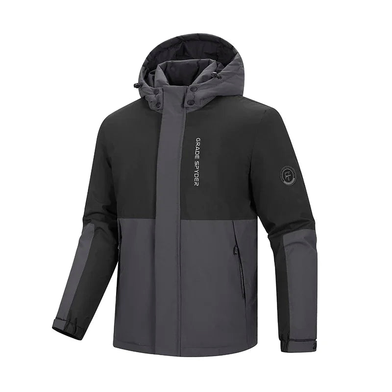 Hooded Parkas Brand Windproof Outwear New Winter Men Warm Coat Mens Winter Hat Parkas Male Jacket Windbreak Parkas Long Jacket